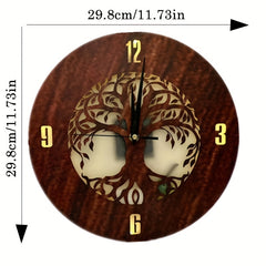 Wooden Festive Decoration LED Creative Lamp