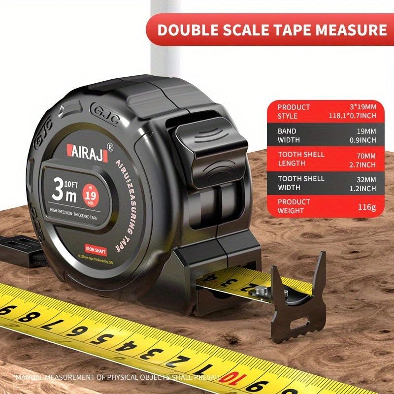 3m 5m 7 5m Tape Measure Easy Read Measuring Tape Retractable With Lock Ft Metric