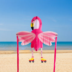 Flamingo Handheld Kite for Outdoor Fun