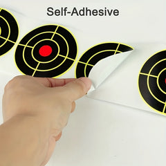 100pcs Fluorescent Splatter Targets for Shooting Fun