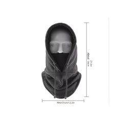 Outdoor Cycling Head Cover Coldproof Windproof Ski Hat Fleece Warm Hat