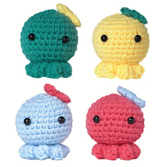 Crochet Kit with Step Guide for Easy Birthday Gifts