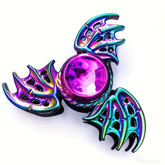 Dragon Metal Finger Spinner Toy with Crystal Accents