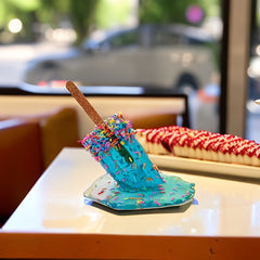 Melting Ice Cream Bar Resin Craft Gift Desktop Decoration