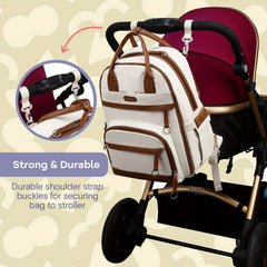 Waterproof Unisex Diaper Bag Backpack for Travel