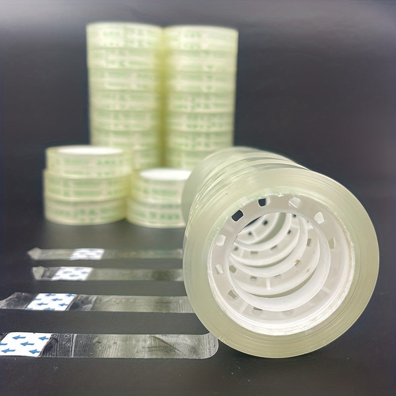 5 Rolls Stationery Tape 1 0 67in Wide 30m 1080in Long Office Transparent Tape