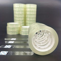 5 Rolls Stationery Tape 1 0 67in Wide 30m 1080in Long Office Transparent Tape