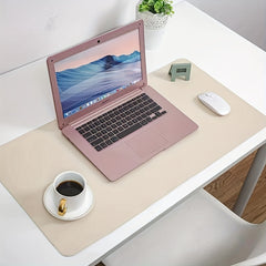 Medium Anti-slip Leather Mouse Pad Car Line Process Office Desk Pad