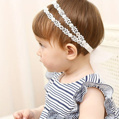 Sweet Lace Flowers Headband for Baby Girls