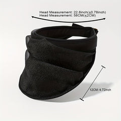 Organza Foldable Visor Hat Solid UV Protection Sun Hat for Women