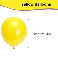 40 Yellow Party Balloons: 25 Balloons for Yellow Theme Party Decoration