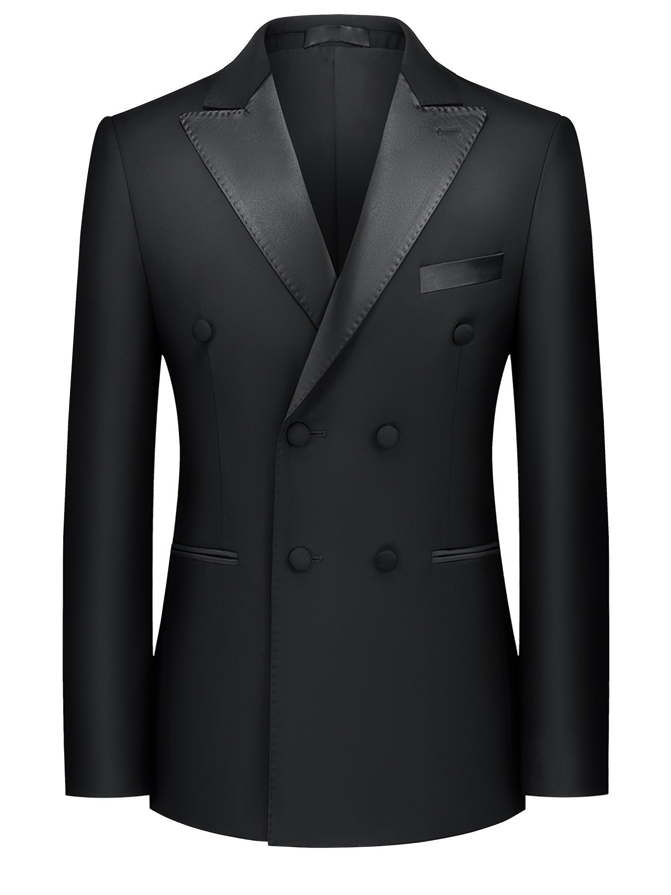 Men's Double Breasted Suit Top