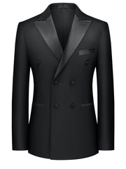 Men's Double Breasted Suit Top