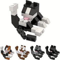 Siamese Cat Building Set - Fun Gift for Cat Enthusiasts