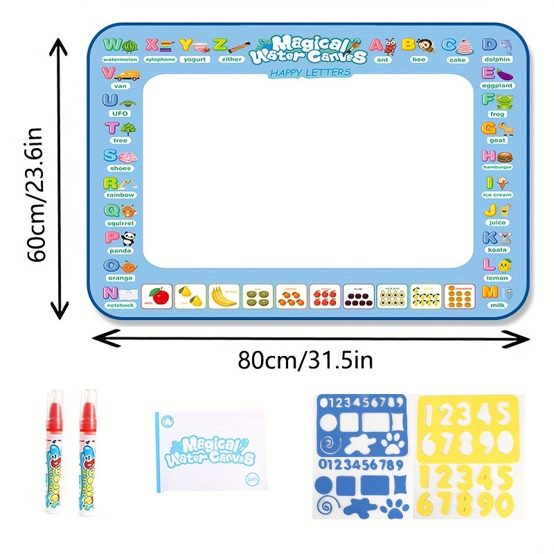 Reusable Magic Water Canvas Drawing Mat Portable Art Toy