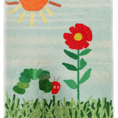 1pc Flower Area Rug Indoor Bedroom Non-slip Home Decor