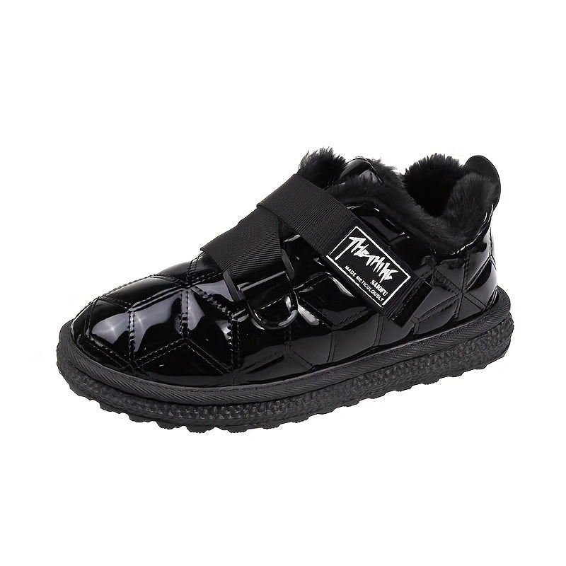 Women's Winter Walking Shoes Plush Inner Thermal Flat Shoes