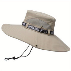 Breathable Sunscreen Fishing Hat with Large Eaves
