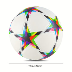 Size 4 Soccer Ball Needles Air Pump Indoor Outdoor Game