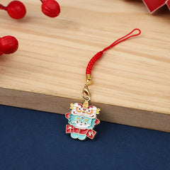 Dragon Keychain Chinese Style Year Gift Pendant Key Chain