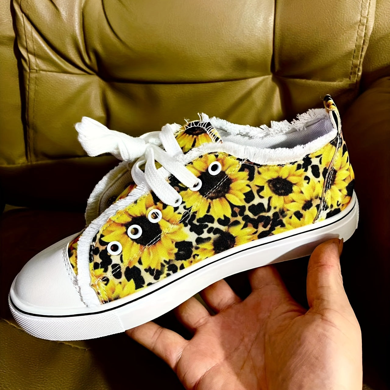 Women's Flag Pattern Canvas Shoes Independence