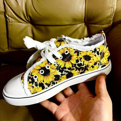Women's Flag Pattern Canvas Shoes Independence