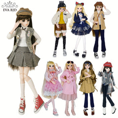 BJD Doll Outfit Set Clothes And Headwear For 24inch Girl Dolls