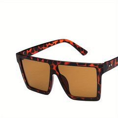 Oversized Square Frame Sunglasses Beach UV400
