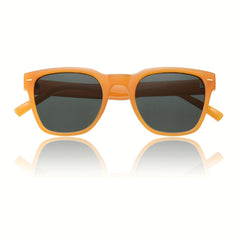 OUWEN Small Square Polarized Sunglasses Retro Women's Sun Glasses UV400 VF2223A