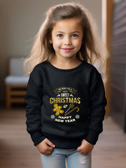 OERYUI Toddler Kids Christmas Cartoon & Letter Print Sweatshirt