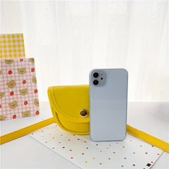 Girls Mini Crossbody Bag Magnetic Closure Shoulder Bag Saddle Bag