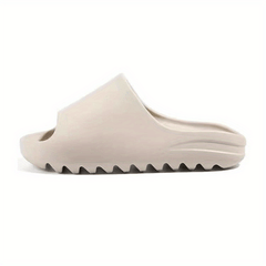 Women's Solid Slides Soft Sole Pillow Casual Home Bathroom Shoes