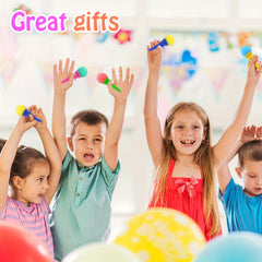 16pcs Ice Cream Slingshot Toys Prank Toys Sponge Balls for Kids