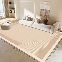 Modern Nordic Area Rug Non slip Geometric patterned Living Room Bedroom Mat