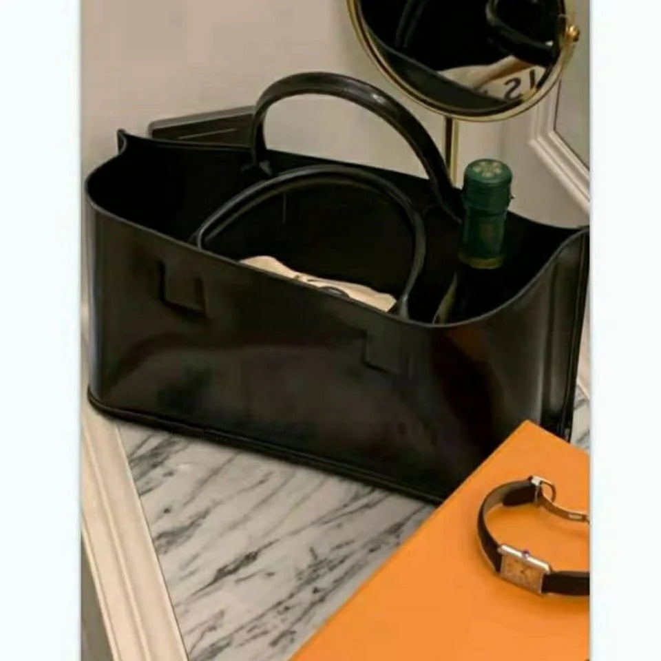 Korean Women Bag PU Autumn Vintage Bucket Shoulder Bags Handbags