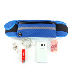 Sports Mini Waist Bag with Headphone Hole