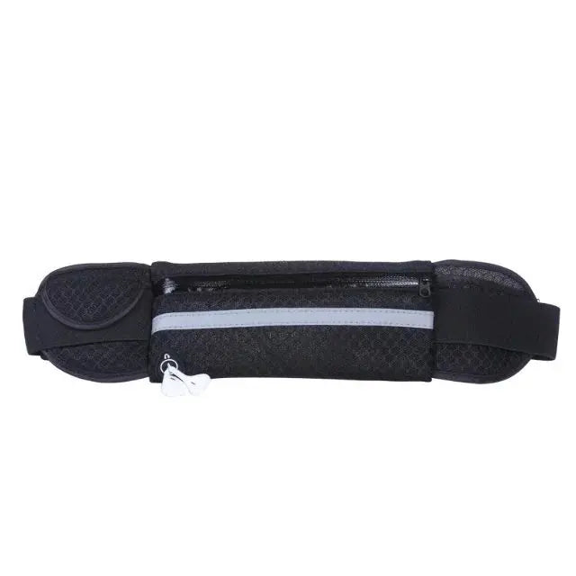 Sports Running Waist Bag Outdoor Fitness Cycling Chest Bag with Earphone Hole