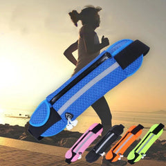 Sports Running Waist Bag Outdoor Fitness Cycling Chest Bag with Earphone Hole