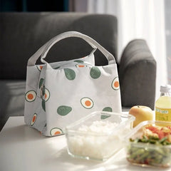 Solid Fruit Foods Container Bag Insulated Cooler Lunch Tote