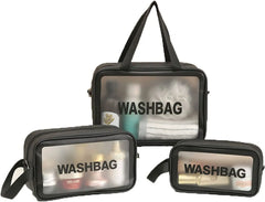 Translucent PVC Wash Bag Waterproof Cosmetic Bags for Women