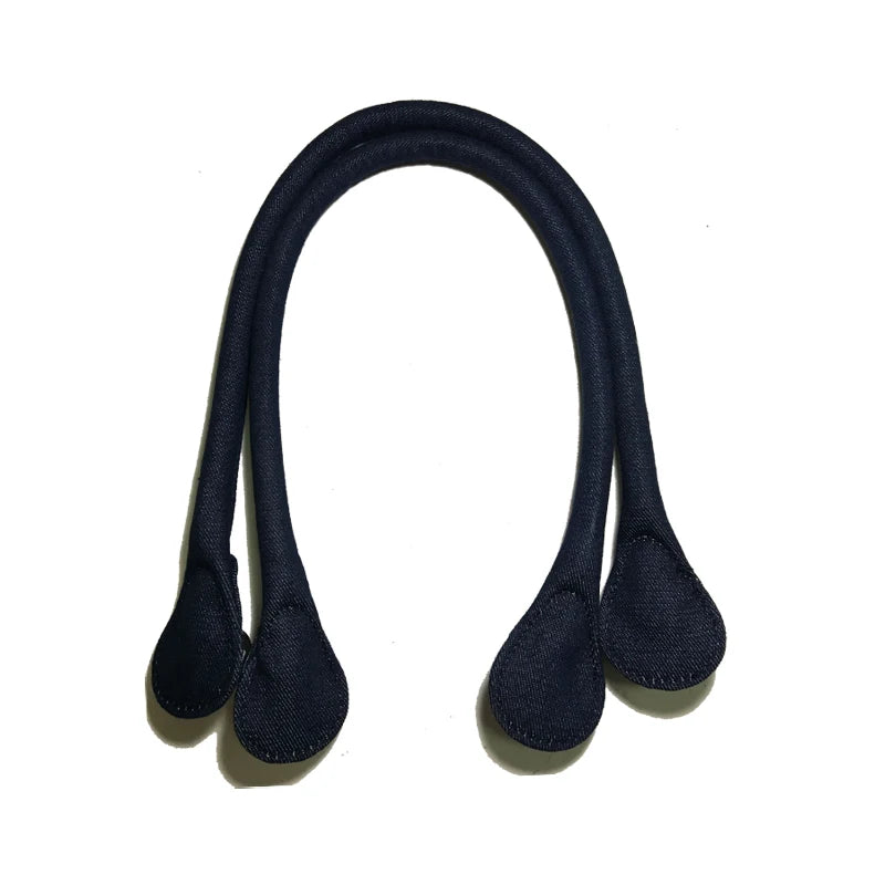 Long Denim Handles for Women's O Bag, Hemp Shoulder Bag Strap