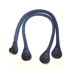Long Denim Handles for Women's O Bag, Hemp Shoulder Bag Strap
