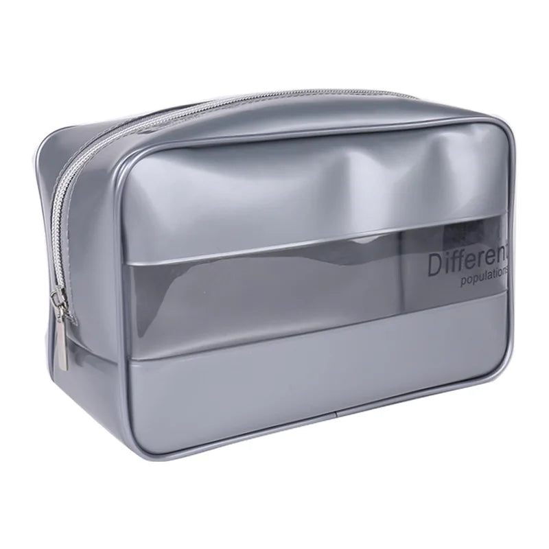 Women Clear Cosmetic Bags Beauty Case Make Up Bag Large Travel Makeup Organizer
