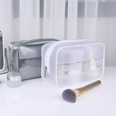 Women Clear Cosmetic Bags Beauty Case Make Up Bag Large Travel Makeup Organizer