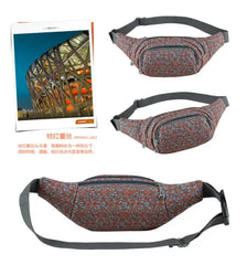 Lace Denim Waist Pack Female Fanny Pack Lady's Belt Women Travel Messenger Chest
