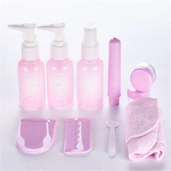 10 Pc/Set Mini Makeup Cosmetic Cream Bottles Empty Travel Containers