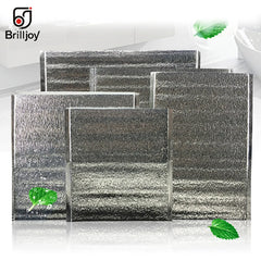 10 Pcs Aluminum Foil Insulated Food Storage Ice Bag Thermal Cooler