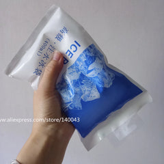10 pcs/lot 400ML Ice Bag Dry cold ice pack Cooler Bag