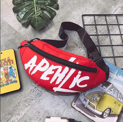 Fanny Pack Hip-Hop Belt Bag Harajuku Shoulder Female Sling Chest Pocket