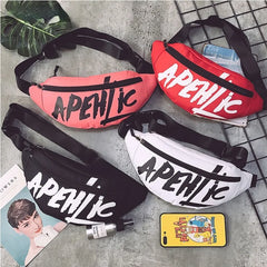 Fanny Pack Hip-Hop Belt Bag Harajuku Shoulder Female Sling Chest Pocket